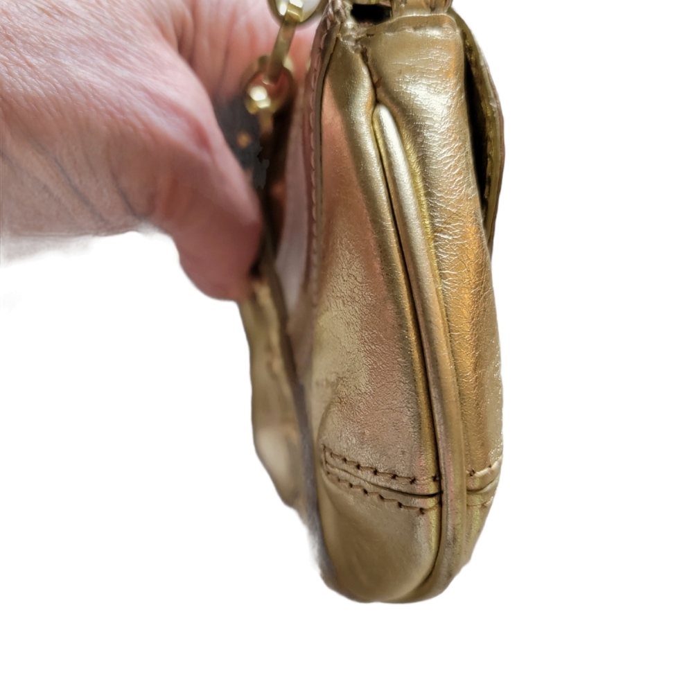 KOOBA MINI METALLIC LEATHER CROSSBODY - Picture 8 of 8
